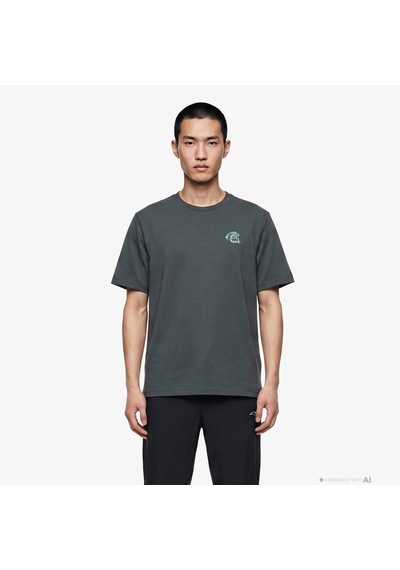 Anta Anta Iconic Erkek Yeşil T-shirt 852628115