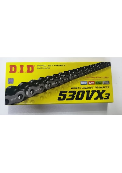 1998-2003 Yamaha Yzf R1 Dıd 530 Vx3 Motorsiklet Zinciri