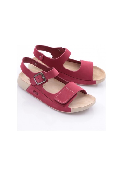Dgn P28 Kadin Çift Bantli Sandalet P28-1512-R0522 Fuşya