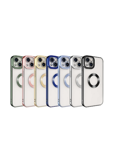 Apple iPhone Uyumlu 13 Kılıf Kamera Lens Korumalı Logo Gösteren İnce Hafif Pazarplus Mavi Açık