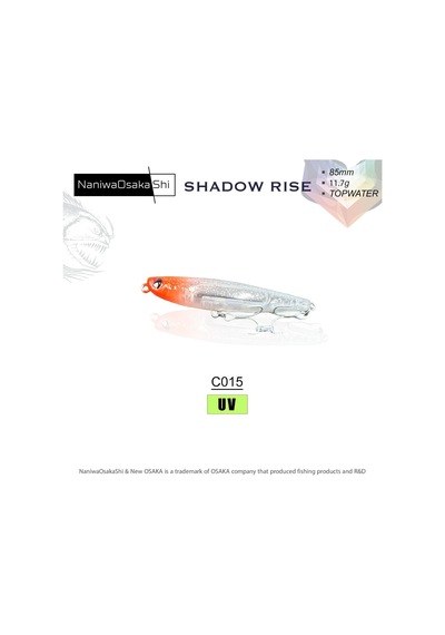 Naniwaosakashi Shadow Rise 85mm 11.7g Sahte Balık