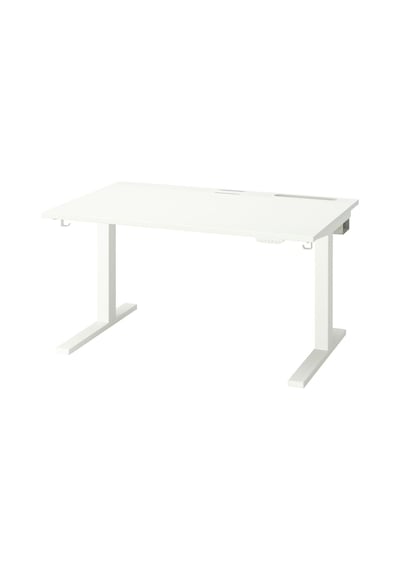 Yüksekliği Ayarlanabilen Çalışma Masası, Beyaz, 120x80 Cm, Elektrikli Beyaz Yüksekliği Ayarlanabilen Çalışma Masası, Beyaz, 120x80 Cm, Elektrikli Beyaz