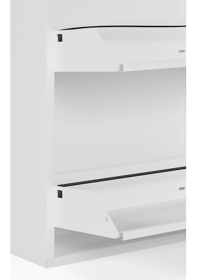 Ceha Kilitli Metal Ayakkabılık 3'lü Kar Beyazı - K.AYK-3 /AB9003/KL