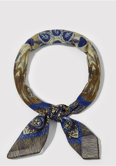Mavi - Baskılı Bandana 1913412-82128 Çok  Renkli