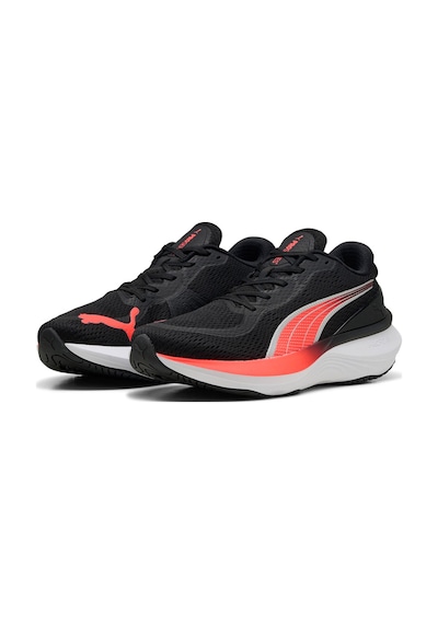 Puma Scend Pro 2 Siyah Erkek Koşu Ayakkabısı 000000000102237202 Siyah-kırmızı Siyah - Kırmızı