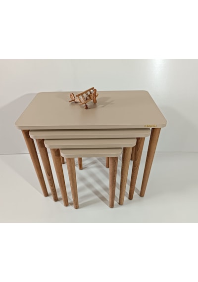 Mdf Lam Cappuccino Dörtlü Zigonsehpa Cappuccino