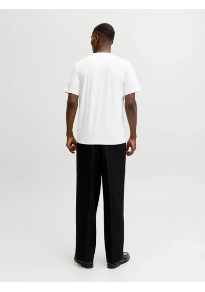 Jack & Jones Jack&jones Jprblatyler Ss Tee Erkek T-shirt 12292383 Beyaz