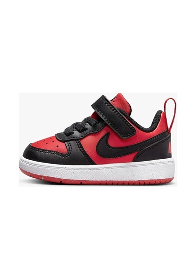 Nike Siyah - Kırmızı Bebek Yürüyüş Ayakkabısı Dv5458-600 Court Borough Low Td