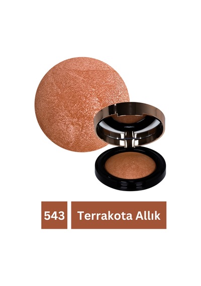Reva Terracotta Allık & Terrakota Blusher - Vegan & Temiz Içerik 543