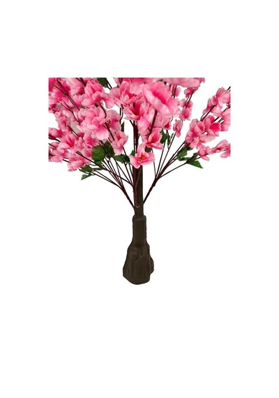 Yapay Ağaç Pembe Japon Kiraz Çiçeği Hazır Gövdeli Bahardalı Ağacı 100cm Sakura Çiçeği