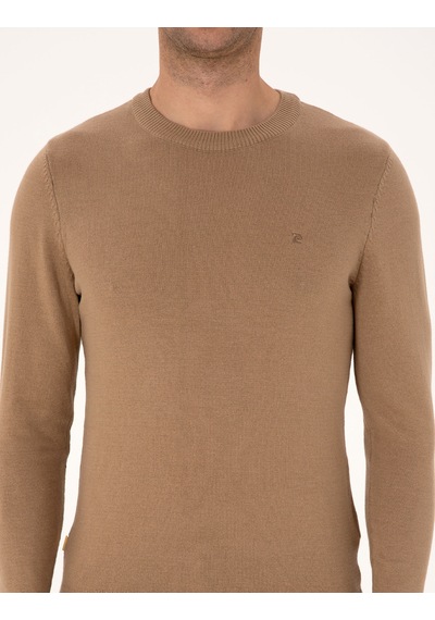 Pierre Cardin Erkek Camel Kazak /triko 50314192-vr015 CAMEL