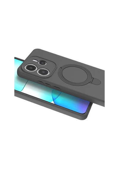 Redmi Note 14 4g Regal Magsafe Standlı Kapak - Titan Gri