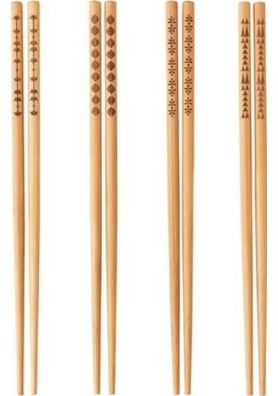 İkea Trebent Japon Yemek Çubuğu Hashi 4'lü Set