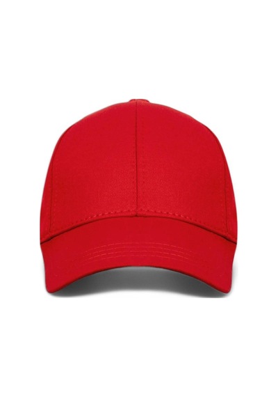 Eke Tekstil Unisex Kırmızı Renk Beyzbol Şapka - Unisex Kırmızı