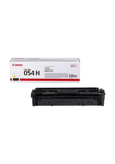 Canon Crg-054h Y Yellow Sarı Yüksek Kapasiteli Toner Mf645 Kdo