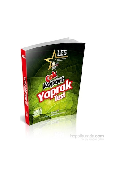 Ihtiyaç Ales 2016 Çek Kopart Yaprak Test Ilkbahar-Kolektif