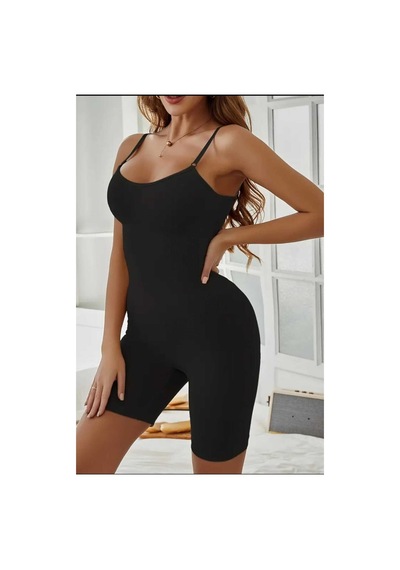 Fit Women 2 Beden Bel Ve Basen Tam Boy Tüm Vücut Korsesi Seamless 9050 Siyah