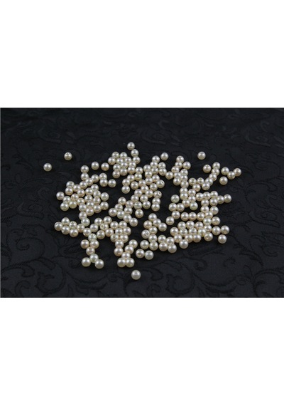 6 Mm Parlak Sarı Krem İnci Boncuk 30 Gr Kolye, Bileklik, Küpe Ve Takı Yapımı Diğer
