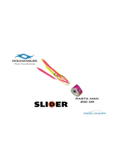 Ocean Angler Slider 200Gr Rasta Man