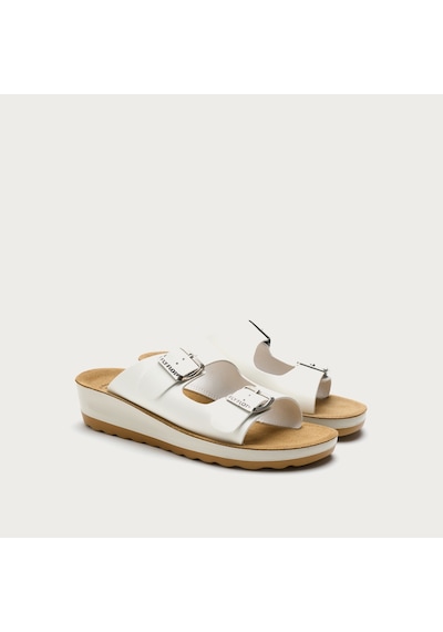 6302-white Terlik Kadın Diğer 42 G64 2c Fly Flot Sandal Synthetıc