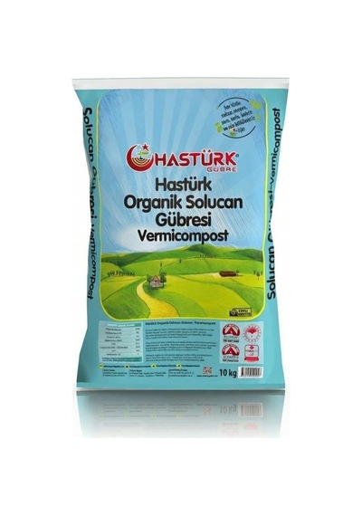 Hastürk Organik Solucan Gübresi 10 Kg 0,250