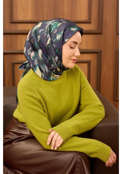 Silk Home Twill İpek Eşarp 11492-11 Koyu Mor