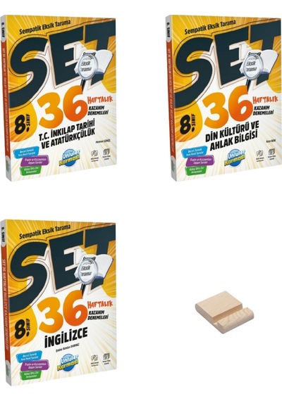 Lgs 8. Sınıf Sempatik İnkılap Din Ve İngilizce Haftalık Denemeleri 3lü Set