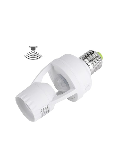 Powermaster E27 Hareket Sensörlü Lamba Tutucu 110-240volt 60watt