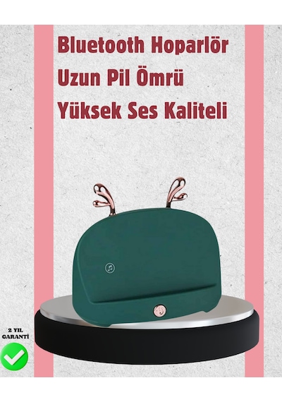 Taşınabilir Kablosuz Telefon Tutucu Ve Bluetooth Hoparlör Kompakt Tasarım Üstün Ses