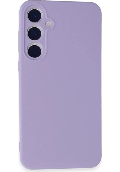 Newface Samsung Galaxy A35 5g Kılıf Nano İçi Kadife Silikon - Lila