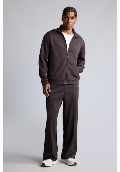 Defacto Ultra Yumuşak Baggy Fit Elastik Bel Ön Dikiş Detaylı Dalgıç Kumaş Jogger Pantolon H6171ax26aubn338 Kahve-bn338
