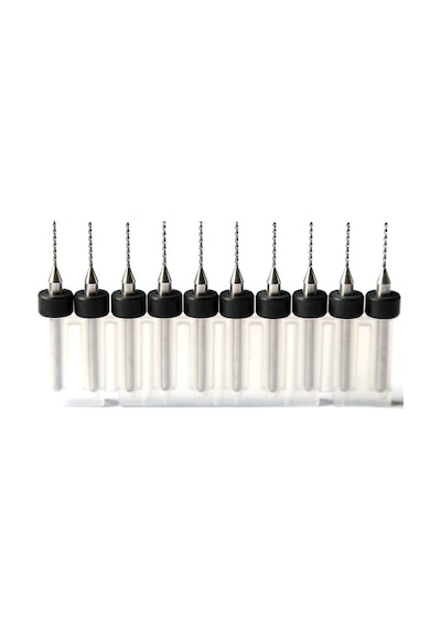 Schulzz 10 Parça 0.80 Mm Dremel Uyumlu Matkap Ucu Karbür Delme Mi