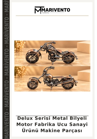 Delux Serisi Metal Bilyeli Motor Fabrika Ucu Sanayi Ürünü Makine Parçası