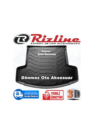 Chevrolet Captiva 3D Bagaj Havuzu Paspası 2007 Sonrası Rizline N11.4154