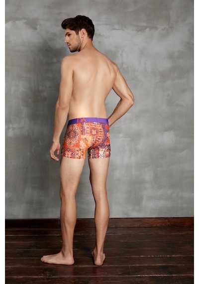 Doreanse Erkek Modal Çok Renkli Baskılı Boxer 1824