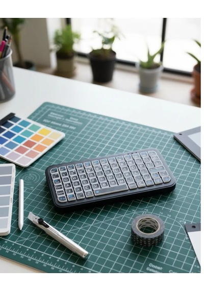 Şarjlı Kablosuz Mini Rgb Klye Uzun Pil Ömürlü
