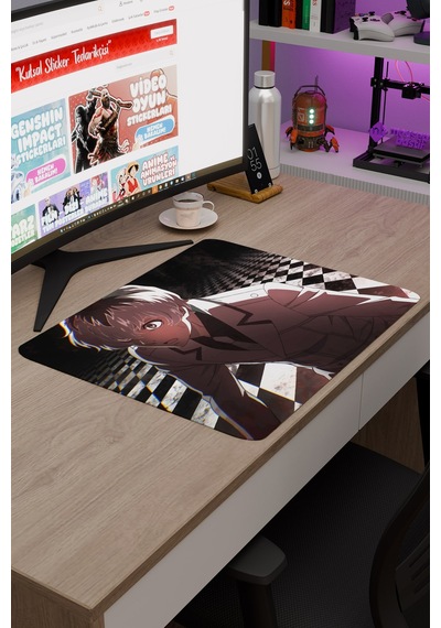 Tokyo Ghoul Anime V3 - 48x40 Xl Gaming Kauçuk Kaymaz Taban Mouse Pad Fare Altlığı