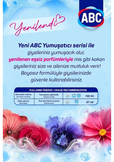 Sıvı Çamaşır Yumuşatıcı Huzur 5 Litre X 4 Adet Diğer