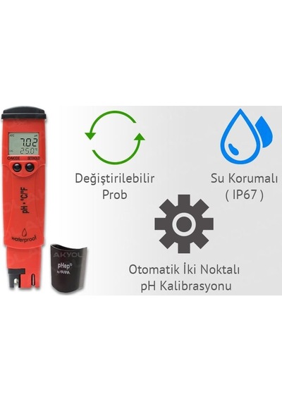 Hanna Hı 98128 Dijital Ph Ve Sıcaklık Ölçer