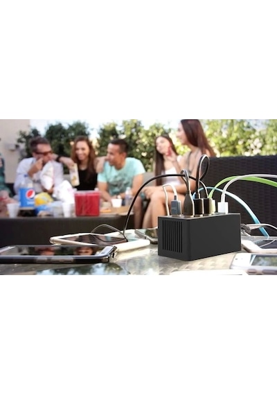 Sabrent 100 Watt Çoklu Bağlantı Noktalı Usb Hızlı Şarj Cihazı Ax-adpd 10-port