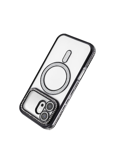 Newface - 30 - Huawei Honor 600 Joke Simli Magneticsafe Kılıf - Spt-gld - - Siyah Sıyah
