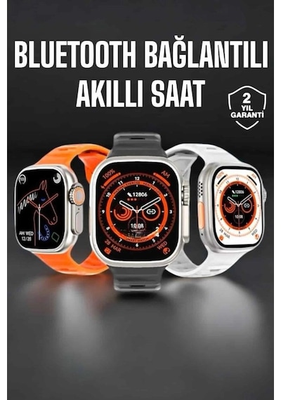 Mey İthalat Yeni Nesil Akıllı Saat Adımsayar, Gps, Nabız Ölçer, Uyku Ve Zindelik Takibi Kopya
