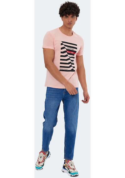 Slazenger KATELL IN Erkek Tişört Somon