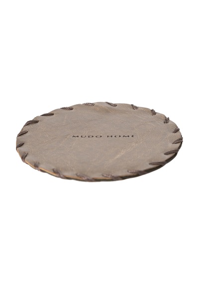 Mudo Home Vıntage Yuvarlak Bardak Altlığı 10 Cm 4'lü Laciver Diğer