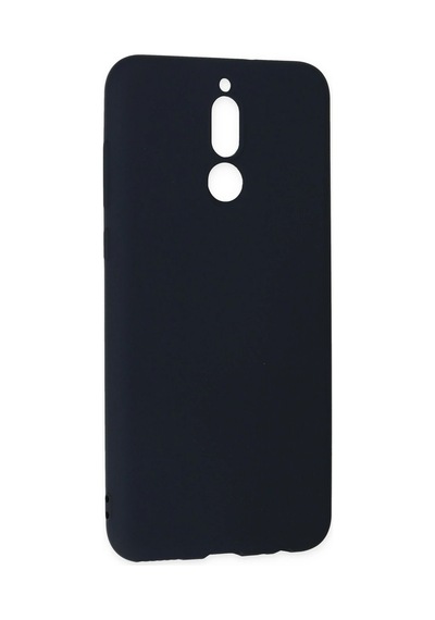 Newface - 870 - Huawei Mate 10 Lite Kılıf Nano İçi Kadife Silikon - Csmo-tex - - Lacivert