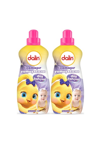 Dalin Çamaşır Yumuşatıcı Konsantre 1500ml Düş Bahçesi 2 Li Set 2'li Set