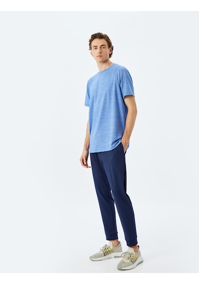 Koton Jogger Beli Bağcıklı Cepli Spor Eşofman Altı Lacivert 5wam40119nk Lacivert