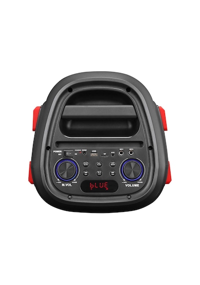 Mikado MD-601KP 7.4V 3000 mAh 40W Bluetooth-USB-TF-FM Led Işıklı Kablosuz Mikrofonlu Toplantı Anfisi