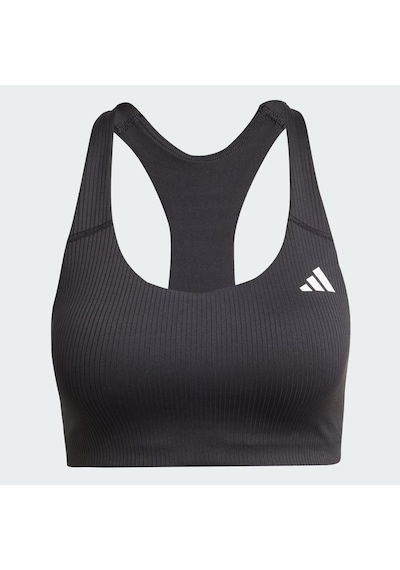 Adidas Powerimpackt Rib Medium Support Training Kadın Büstiyer C-adıjd7186b30a00 Siyah