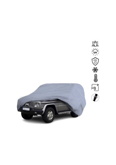 Mercedes Benz G W463 Long Araba Brandası Miflonlu Su Geçirmez 4 Mevsim Araba Brandası